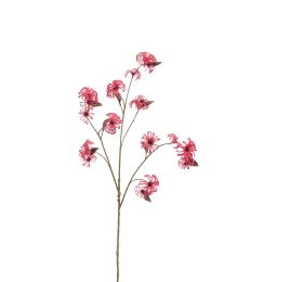 LARGE CLEMATIS FRUIT SPRAY 105CM RED