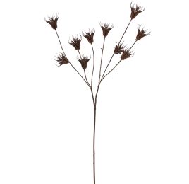 DRIED FLOWER BRANCH 80CM BROWN