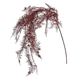HANGING SLIM FERN 110CM RED