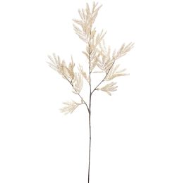 MIMOSA BRANCH 90CM WHITE
