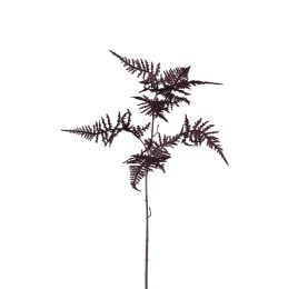 ASPARAGUS FLOCKED 75CM BROWN