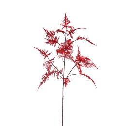 LARGE ASPARAGUS FLOCKED 115CM RED