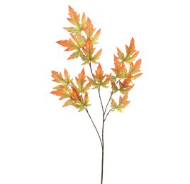 MAPLE LEAF 85CM GREEN ORANGE