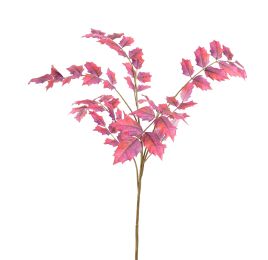 LEAF SPRAY 106CM BURGUNDY