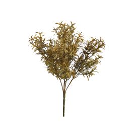 PLASTIC TEA LEAF BUSH AMBER