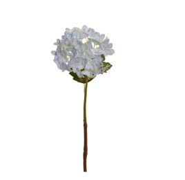 SMALL HYDRANGEA PICK 37CM BLUE