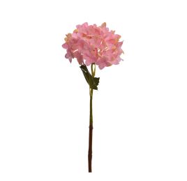 SMALL HYDRANGEA PICK 37CM PINK