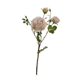 ROSE SPRAY X 3 62CM BEIGE