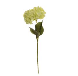 SINGLE HYDRANGEA 68CM GREEN