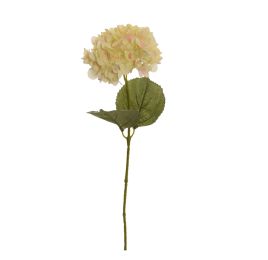 SINGLE HYDRANGEA 68CM PEACH