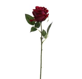 VELVET ROSE 40CM AUBERGINE