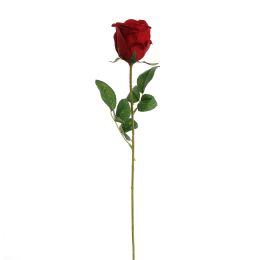 VELVET ROSEBUD 55CM RED