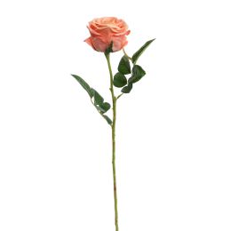 VELVET ROSE 60CM PEACH