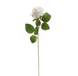 VELVET ROSE 52CM CREAM