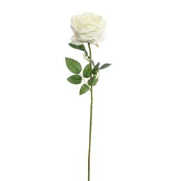 LARGE BALL ROSE 80CM CREAM