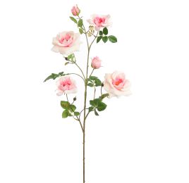 ALBA ROSE SPRAY 95CM PINK
