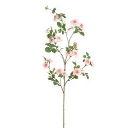 MINI GARDEN ROSE SPRAY 105CM PINK