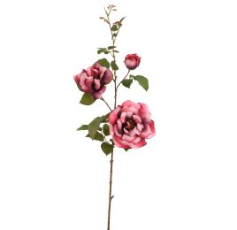 ROSE SPRAY 85CM MAUVE