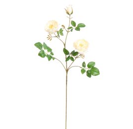 ROSE SPRAY 72CM CREAM