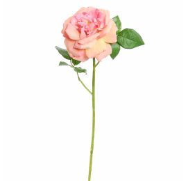 SINGLE ROSE 78CM MAUVE