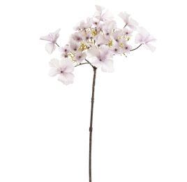 HYDRANGEA SPRAY 75CM LILAC