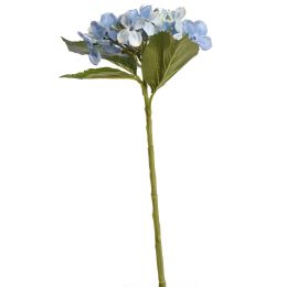 BUDDING HYDRANGEA 45CM BLUE