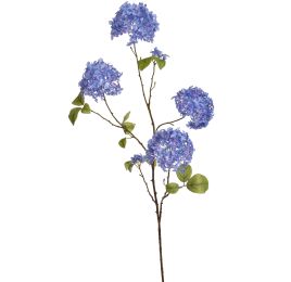 LARGE HYDRANGEA SPRAY 110CM BLUE