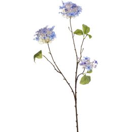 HYDRANGEA SPRAY 70CM BLUE