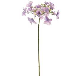 FLAT HYDRANGEA 75CM LILAC