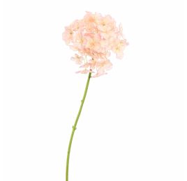 SINGLE HYDRANGE 63CM PEACH