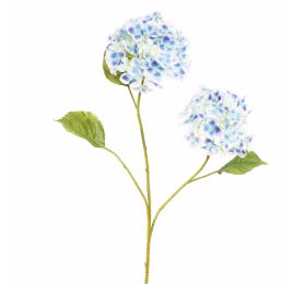 HYDRANGEA X 2 82CM BLUE