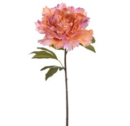PEONY SPRAY 69CM PINK