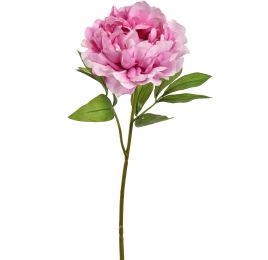 OPEN PEONY 56CM LAVENDER