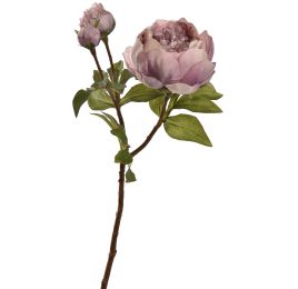 PEONY SPRAY 48CM MAUVE
