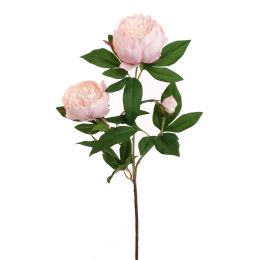 PEONY BRANCH 70CM PINK