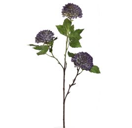 DAHLIA SPRAY X3 75CM PURPLE