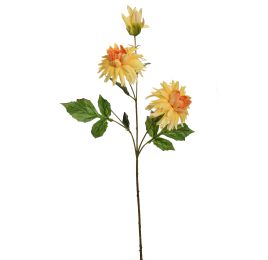 DAHLIA SPRAY 65CM YELLOW