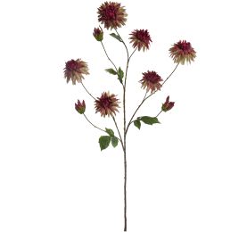 LARGE DAHLIA 127CM BURGUNDY
