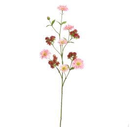 DAHLIA PLUM SPRAY 93CM PINK