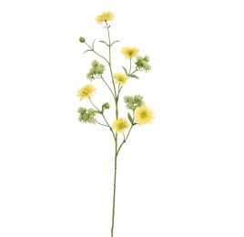DAHLIA PLUM SPRAY 93CM YELLOW