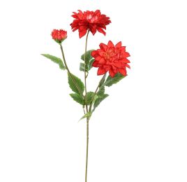 DAHLIA X3 SPRAY 65CM RED