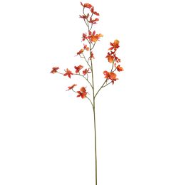 LARGE DANCING ORCHID 100CM ORANGE