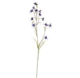 SLIM DELPHINIUM 75CM TWO TONE BLUE