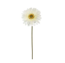 SINGLE GERBERA 56CM CREAM