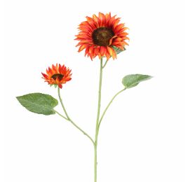 SUNFLOWER X2 95CM ORANGE