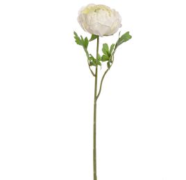 LARGE RANUNCULUS 56CM CREAM