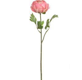 LARGE RANUNCULUS 56CM PINK