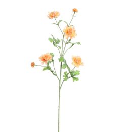 LARGE RANUNCULUS SPRAY 92CM PEACH
