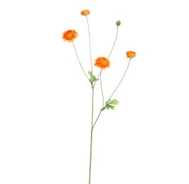 RANUNCULUS 90CM ORANGE