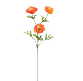 POPPY X3 SPRAY 72CM FLAME